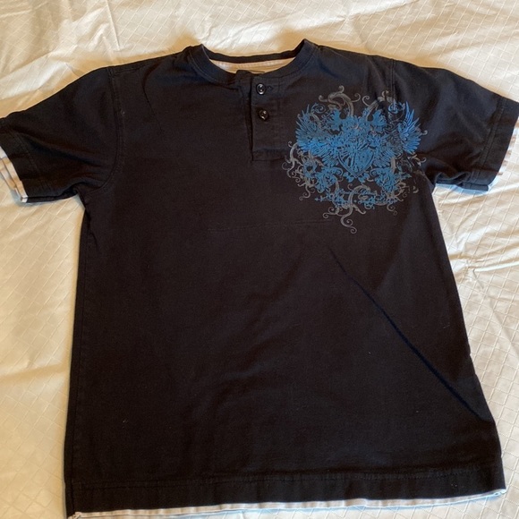 Boys size 8 graphic T-shirts three short sleeve one long sleeve - Picture 8 of 13